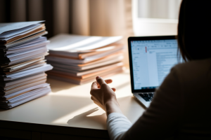 personne-dos-bureau-ordonne-main-ordinateur