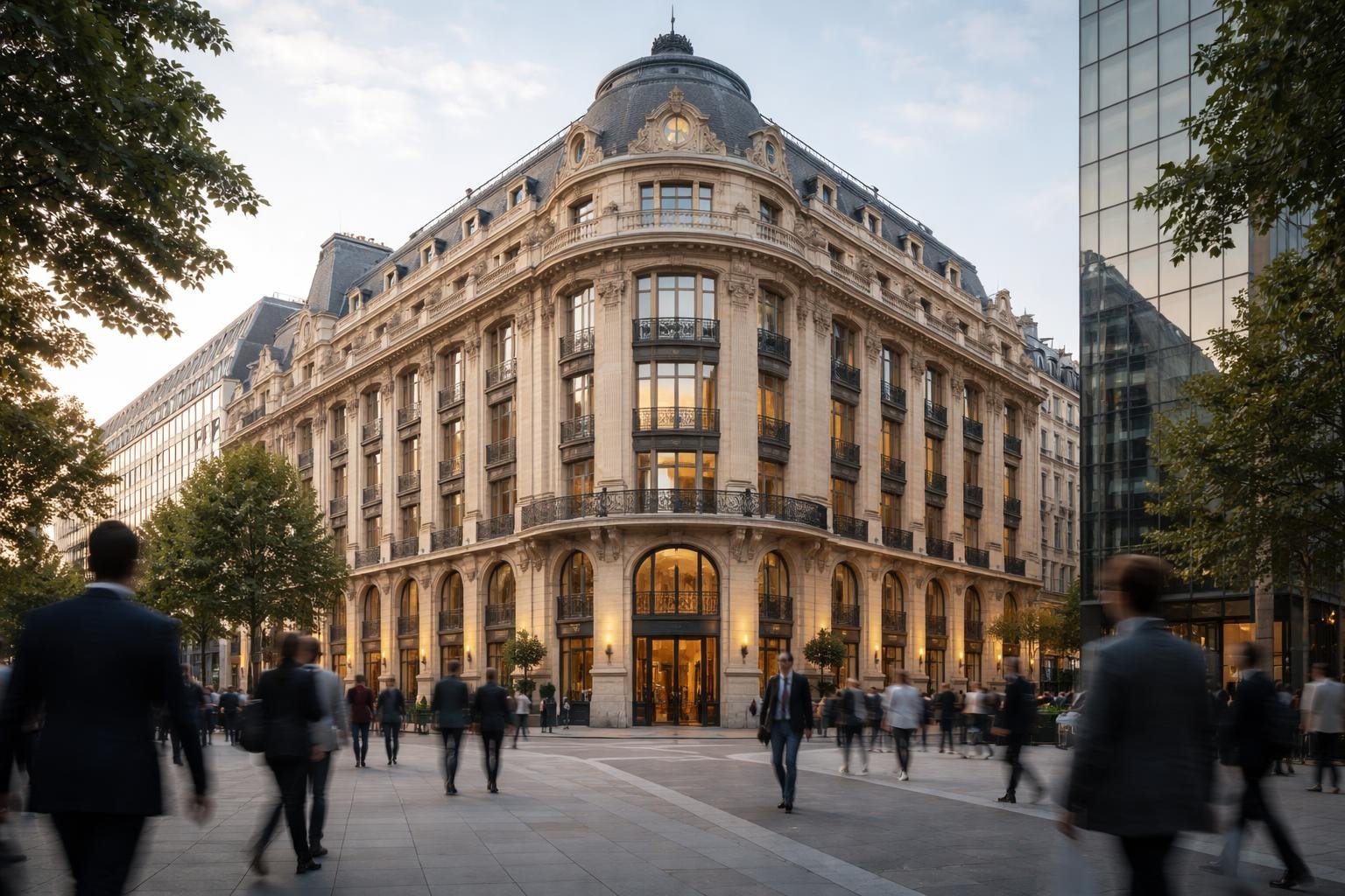 batiment-elegant-quartier-affaires-parisien