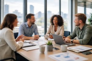 groupe-professionnels-table-bureau-moderne