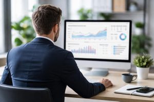 professionnel-bureau-ecran-ordinateur-graphiques