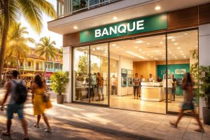 banque-moderne-rue-antilles-palmiers